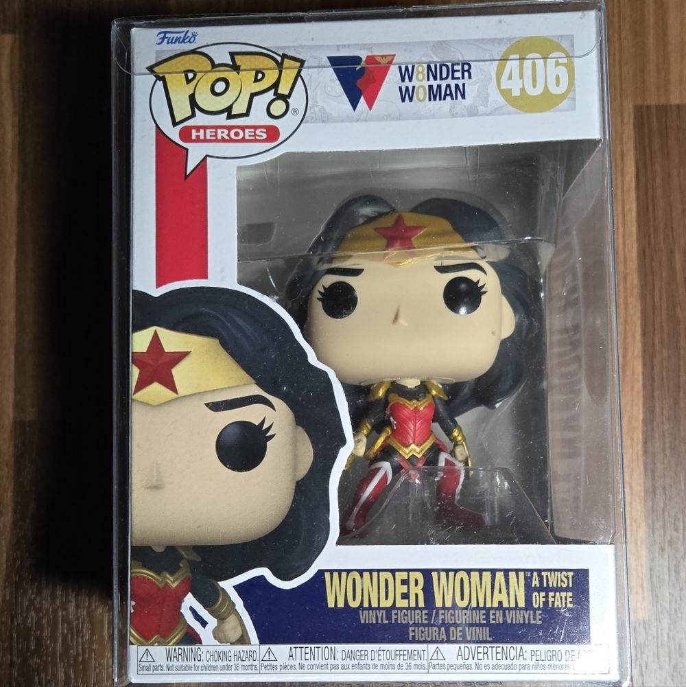 Funko Wonder Woman Vinyl Figure - Red, Gold, Black